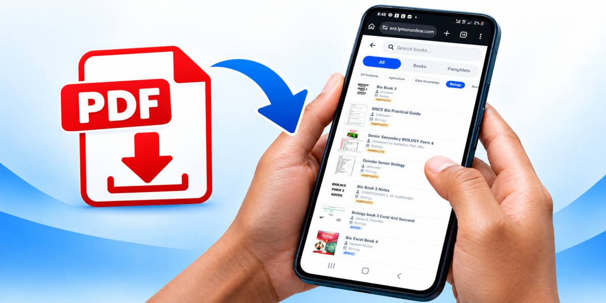 YOUR OWN LIBRARY. RIGHT IN YOUR PHONE!